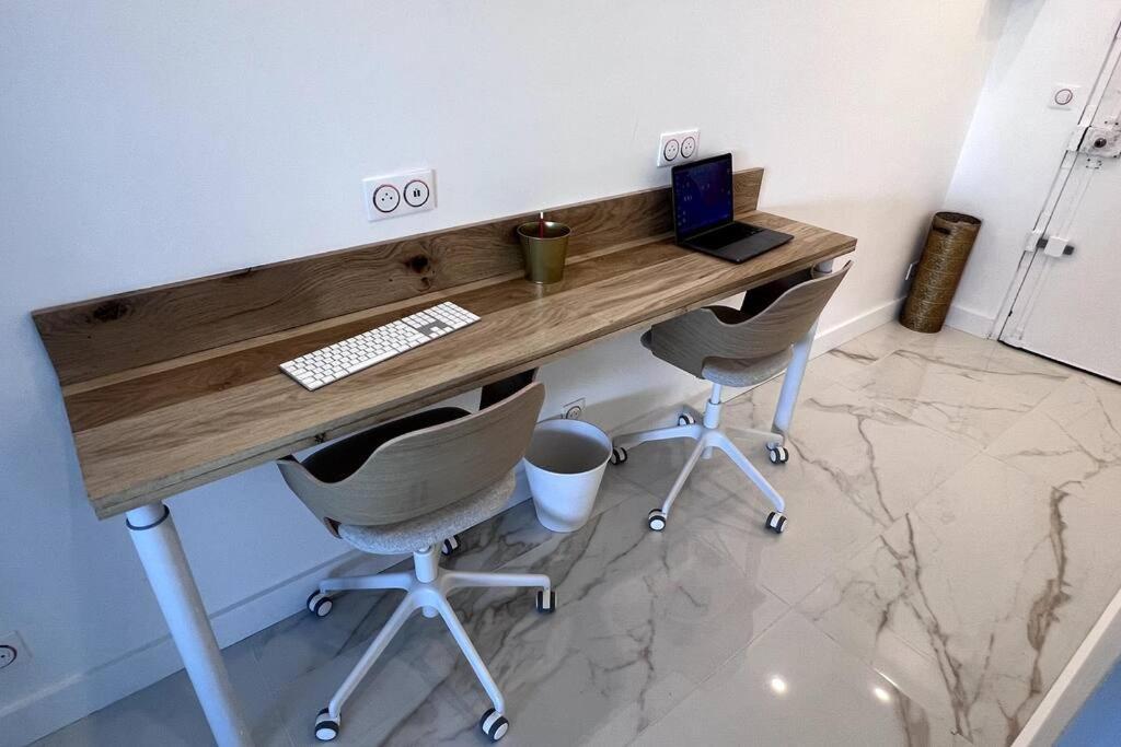 Nice Apartment With Amazing View Of Paris + Parking Kültér fotó