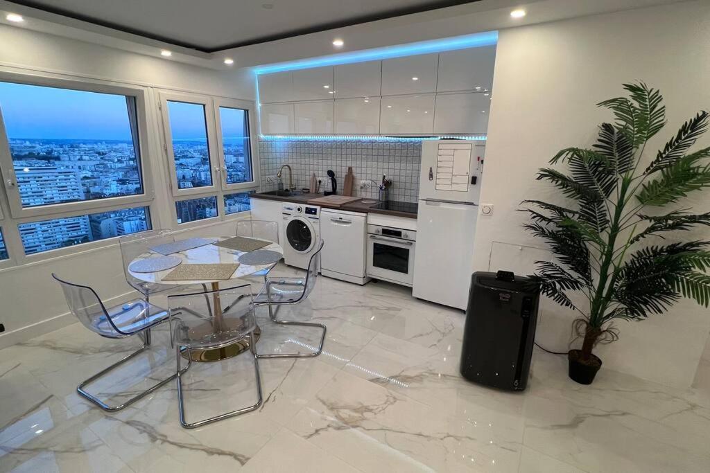 Nice Apartment With Amazing View Of Paris + Parking Kültér fotó